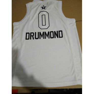 0 Drummond 2018 All Star Game Trikot Weiß