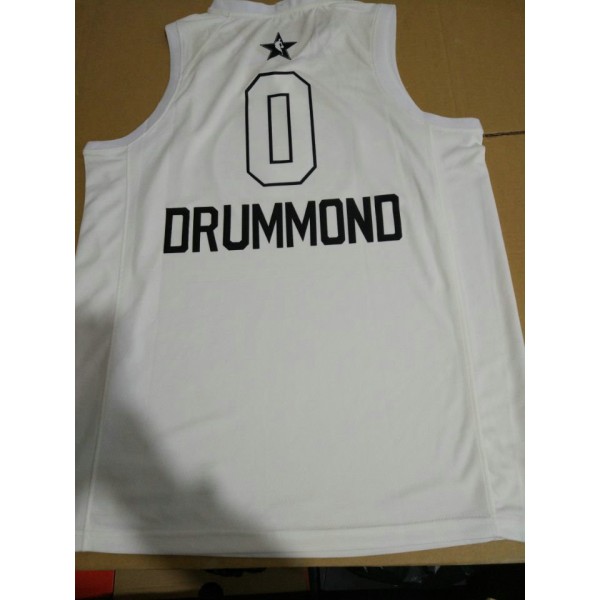 0 Drummond 2018 All Star Game Trikot Weiß