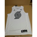 0 Lillard 2018 All Star Game Trikot Weiß