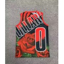 0 Lillard ripciy Hip hop basketball Trikot