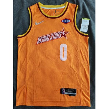 0 Maxey 2022 Rising Stars game Trikot orange