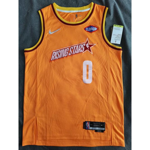 0 Maxey 2022 Rising Stars game Trikot orange