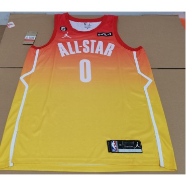 0 Tatum 2023 NBA All star games Trikot Gelb