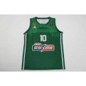 10 Sloukas Panathinaikos 2023-24 Grün Home Basketball Trikot