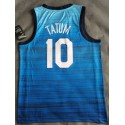 10 Tatum 2020 Olympique USA Team Trikot Blau