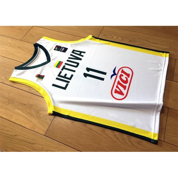 11 Sabonis 2019 FIBA Basketball World Cup Lithuania Team Trikot