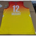 12 Morant 2023 NBA All star games Trikot Gelb