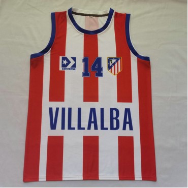 14 Berry Villalba 1990-91 Basketball Trikot