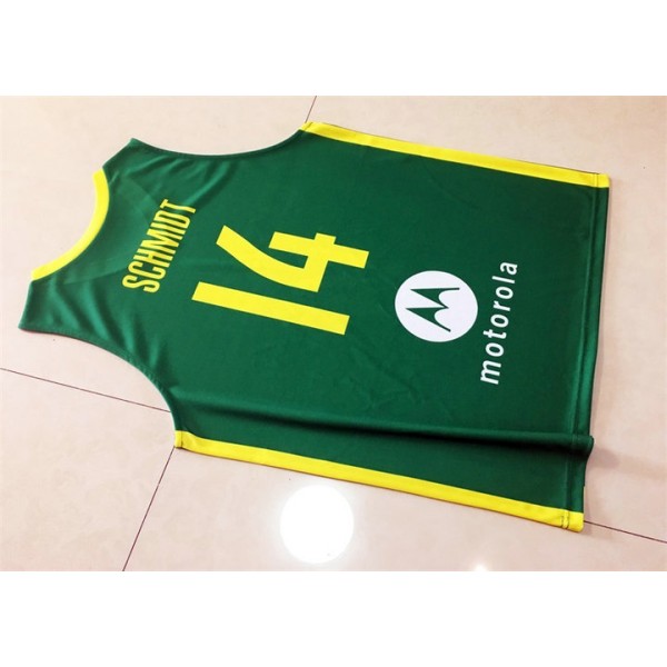 14 Schmidt 2019 FIBA Basketball World Cup Brasilien Team Trikot Grün