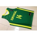 14 Schmidt 2019 FIBA Basketball World Cup Brasilien Team Trikot Grün