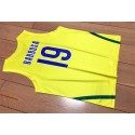 19 Barbosa Brasilien Team 2016 FIBA Basketball World Cup Trikot Gelb