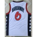 1996 Hardaway 6 Atlanta Olympique Trikot Weiß