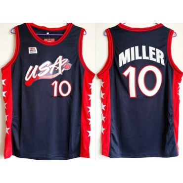 1996 Miller 10 Atlanta Olympique Trikot Blau