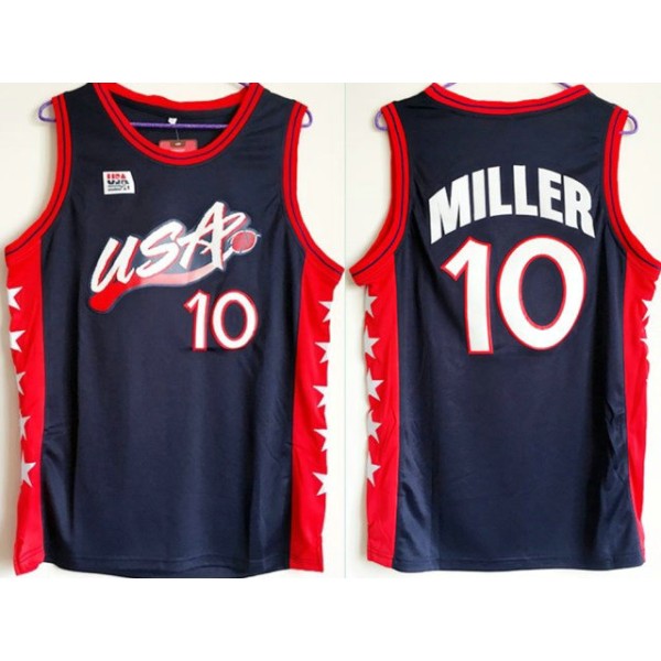 1996 Miller 10 Atlanta Olympique Trikot Blau