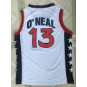 1996 O'neal 13 Atlanta Olympique Trikot Weiß