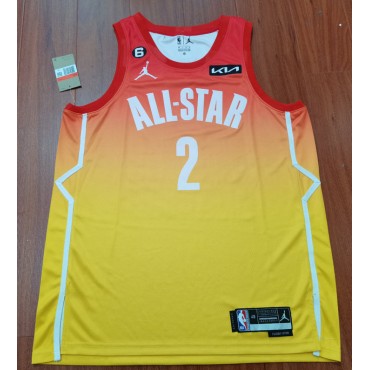 2 Gilgeous-Alexander 2023 NBA All star games Trikot Gelb