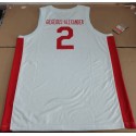 2 Gilgeous-Alexander Canada 2023 Trikot Weiß