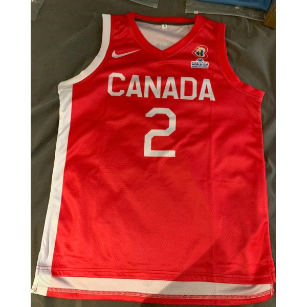 2 Gilgeous-Alexander Canada Team Trikot Rot