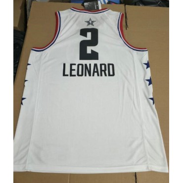 2 Leonard 2019 all star game Trikot Weiß