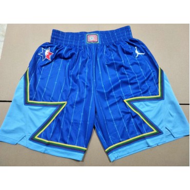 2020 All star game shorts Blau