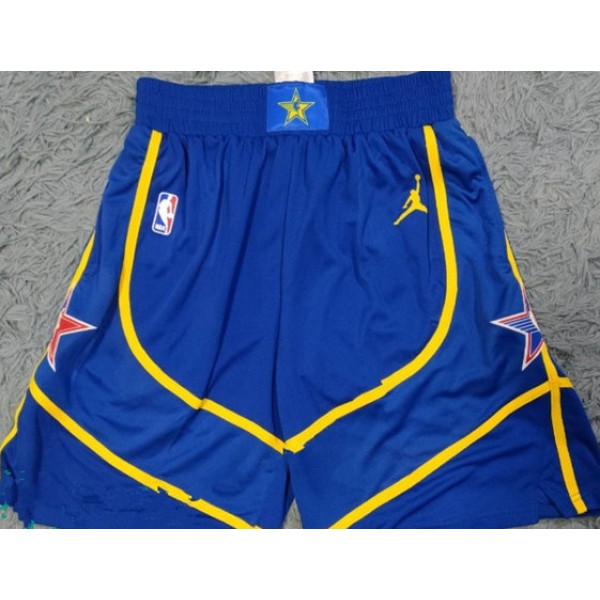 2021 aLL star game shorts Blau