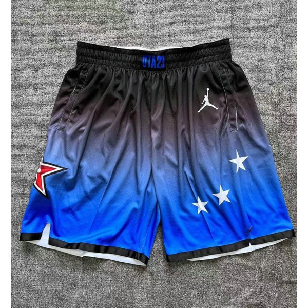 2023 NBA All star game shorts Blau