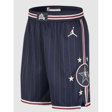 2024 East All star game shorts Marineblau