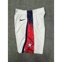 2024 Olympique Games USA Team Weiß Shorts Fan Edition