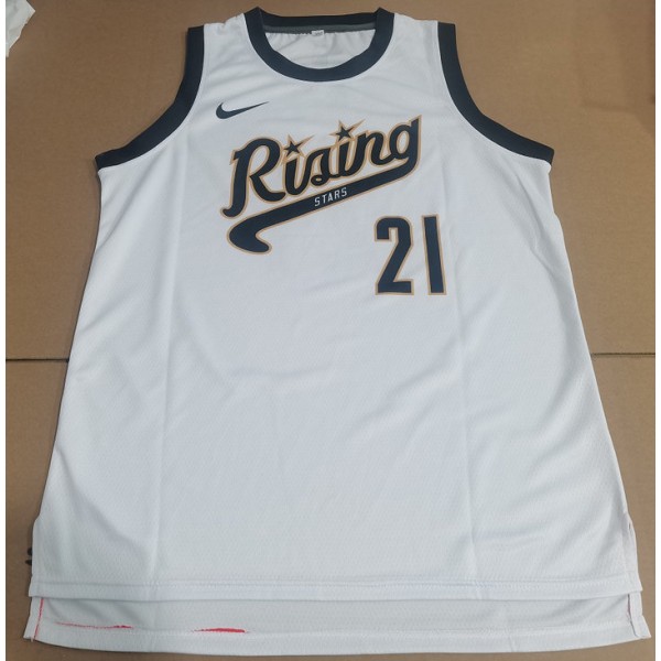 21 BATES 2024 Rising Stars game Trikot Weiß