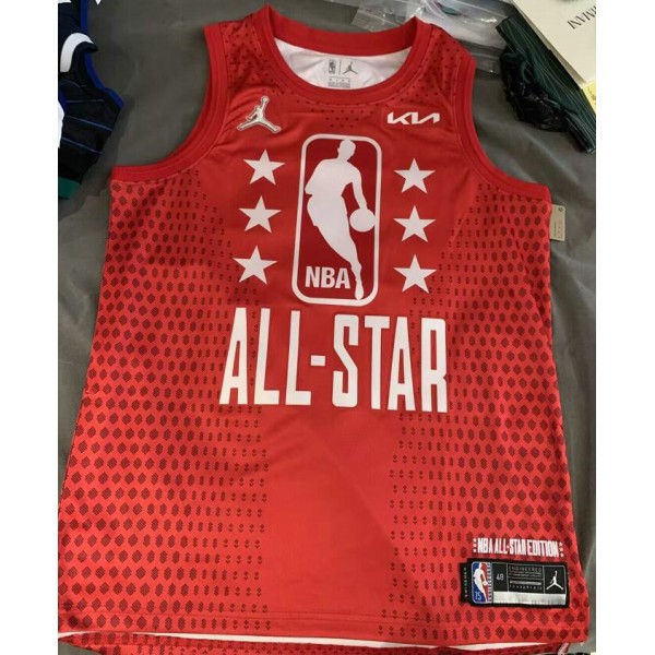 22 Wiggins 2022 All star game Trikot Rot