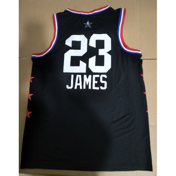 23 James 2019 All stars game Trikot Schwarz