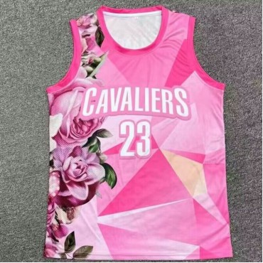 23 James Cavaliers Hip hop basketball Trikot