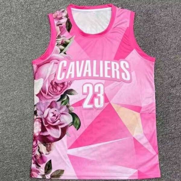 23 James Cavaliers Hip hop basketball Trikot