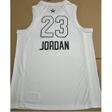 23 Jordan 2018 all star game Trikot Weiß