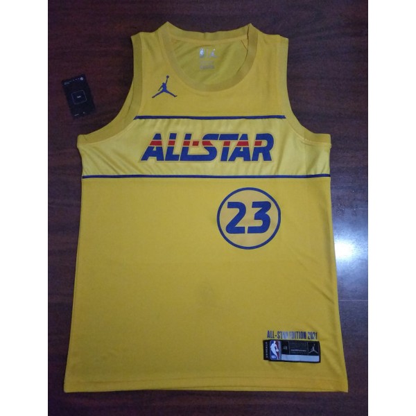 23 james 2021 All star game Trikot Gelb