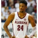 24 Brandon Miller Regata Alabama Crimsom TIde Weiß