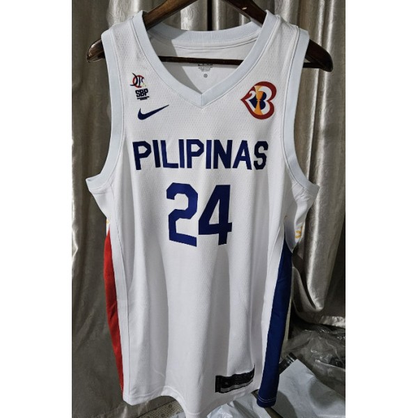 24 Ramos Philippinen 2023 FIBA Trikot Weiß