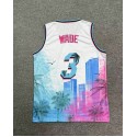 3 Wade Miami heat Hip hop basketball Trikot