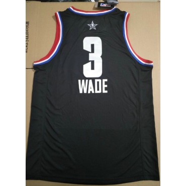 3 wade 2019 all stars game Trikot Schwarz