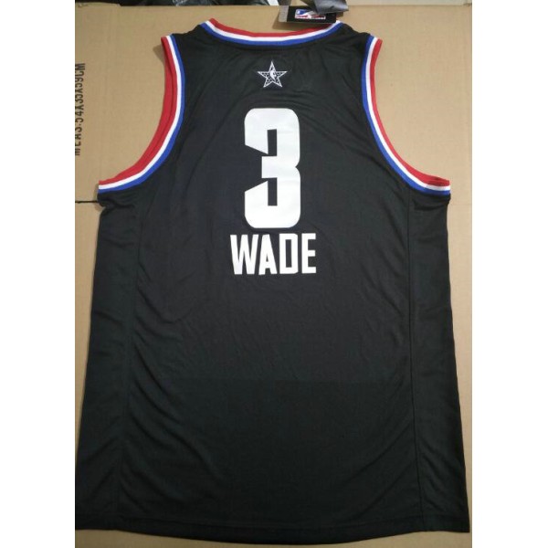 3 wade 2019 all stars game Trikot Schwarz