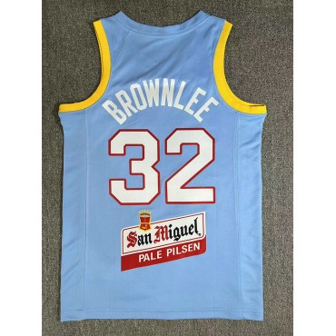 32 Brownlee 2024 Philippinen Blau Trikot