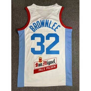 32 Brownlee Pilipinas 2024 Trikot Home Weiß