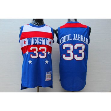 33 Abdul Jabbar 1980 all stars game Trikot