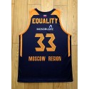 33 Equality Moscow Region Khimki Dunkelblau Basketball Trikot