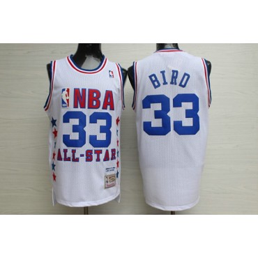 33 Larry Bird 2003 all star Trikot Weiß