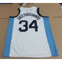 34 Antetokounmpo Griechenland Basketball 2024 Olympics Limited Weiß Trikot