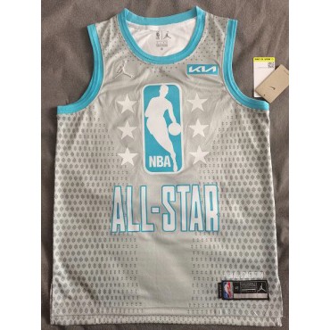 45 Mitchell 2022 All star game Trikot Grau