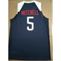 5 Mitchell 2019 fiba Trikot Blau