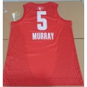 5 Murray 2022 All star game Trikot Rot