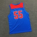 55 CSKA Moscow Blau Basketball Trikot